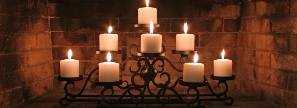 Fireplace Candleholder - add the romantic elegance and glow