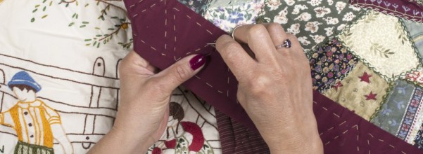 Handmade Quilts - the hands made the love in